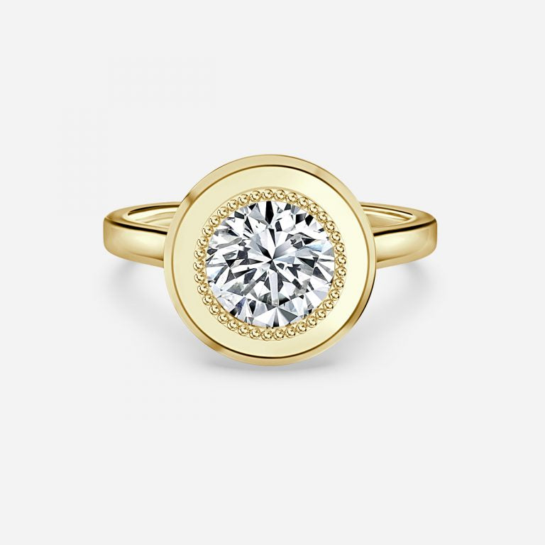 Round Solitaire Engagement Ring