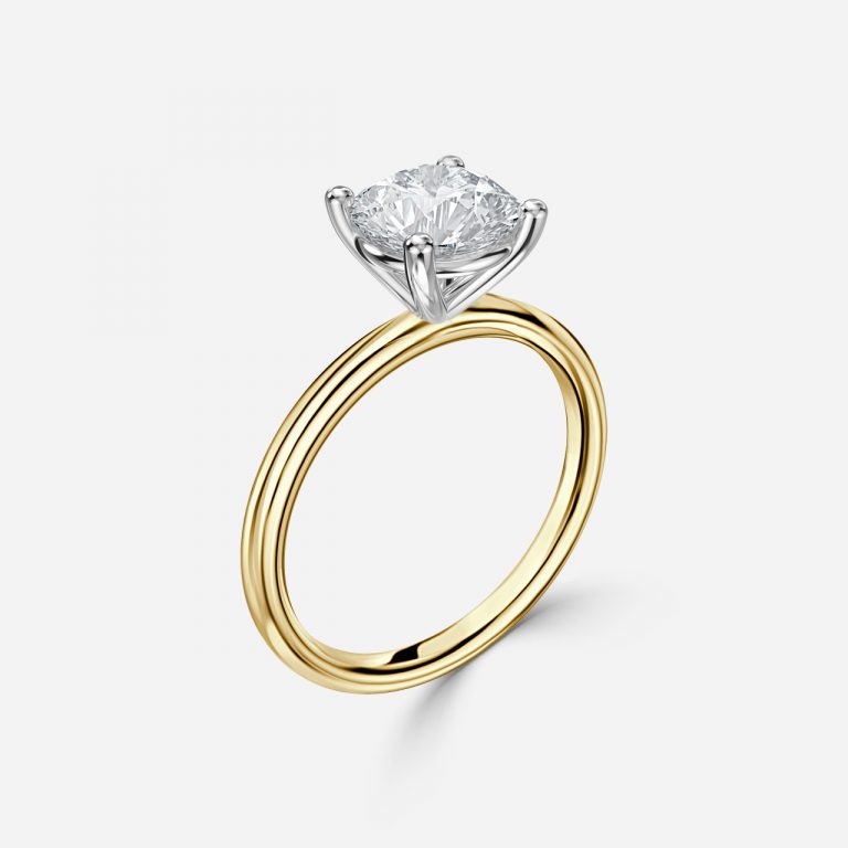 Classic Round Diamond Solitaire Ring