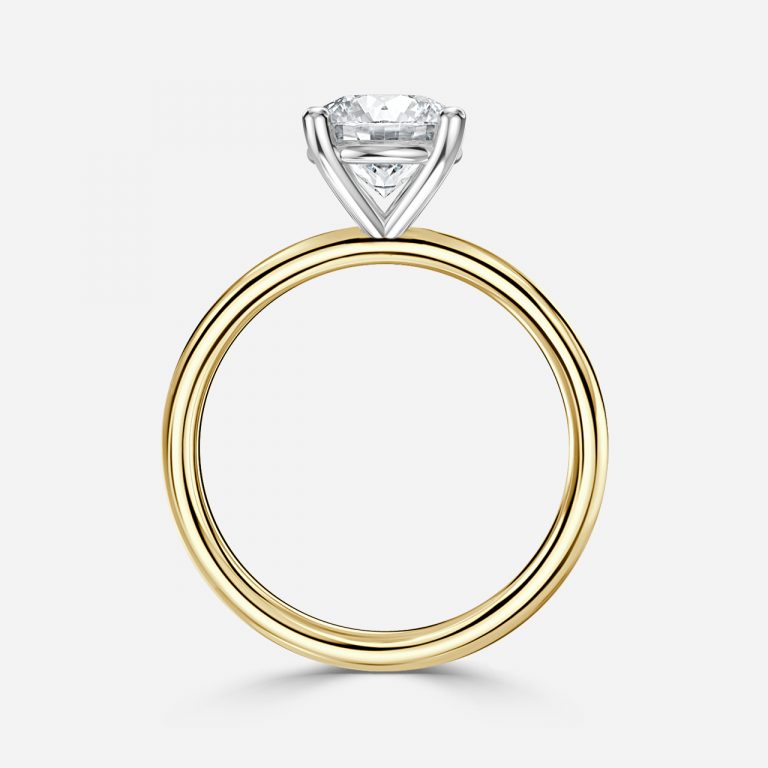 Classic Round Diamond Solitaire Ring