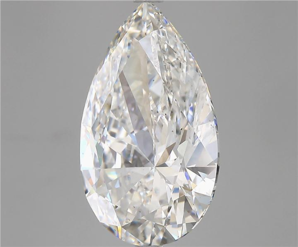 7.02 Carat Pear Shape Diamond