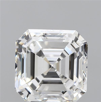 6.220 Carat Asscher Shape Diamond