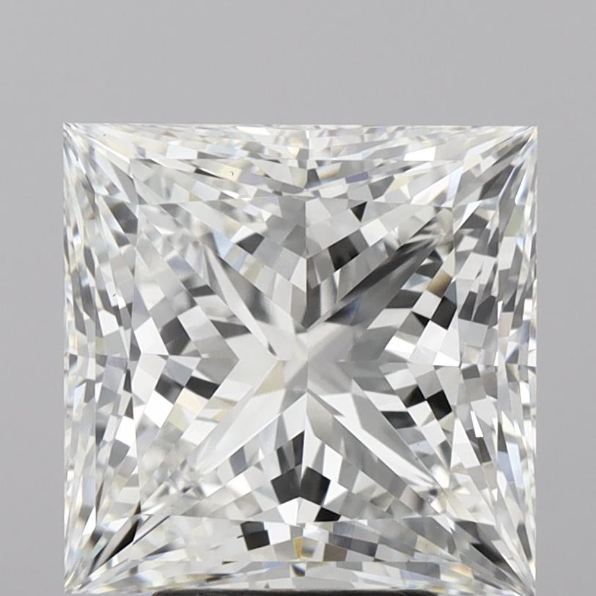 5.160 Carat Princess Shape Diamond