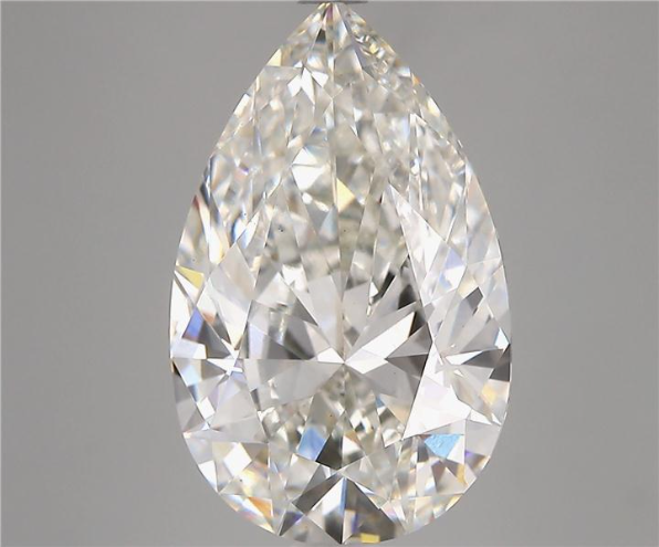 5.230 Carat Pear Shape Diamond