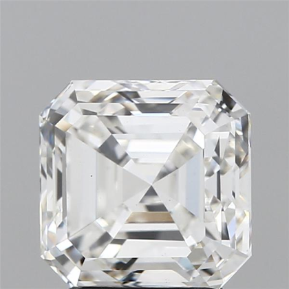 3.040 Carat Asscher Shape Diamond