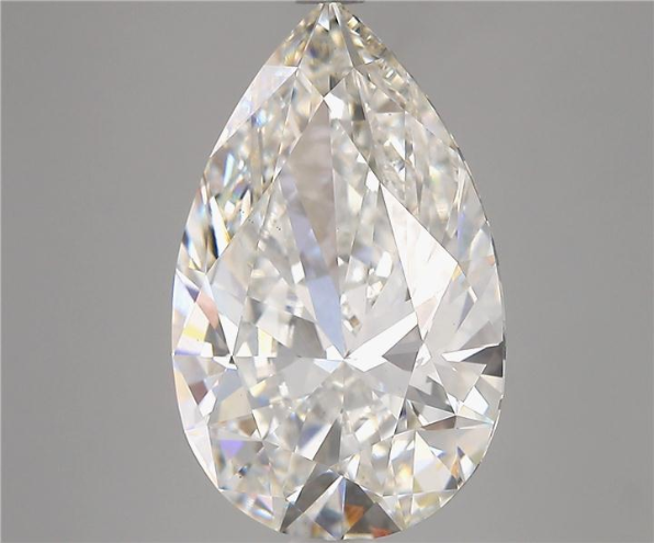 5.23 Carat Pear Shape Diamond