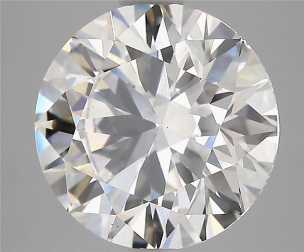 7.01 Carat Round Shape Diamond