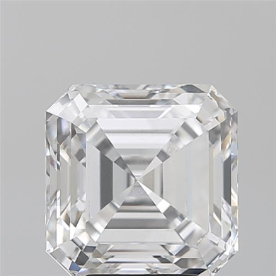 4.420 Carat Asscher Shape Diamond