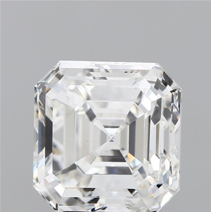 6.220 Carat Asscher Shape Diamond