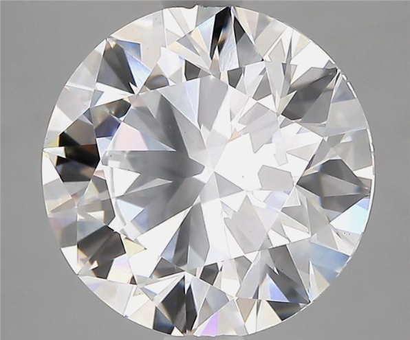 5.07 Carat Round Shape Diamond