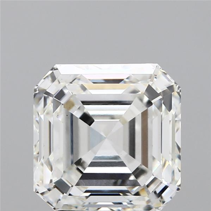 4.160 Carat Asscher Shape Diamond