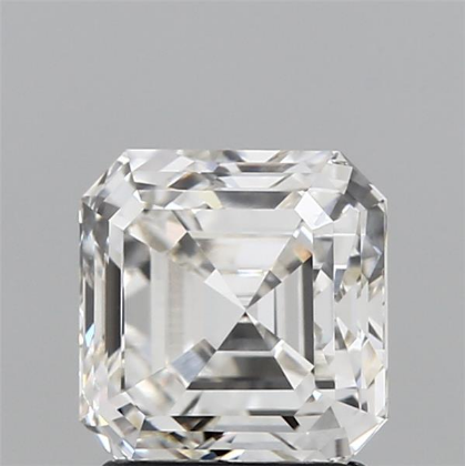 2.090 Carat Asscher Shape Diamond