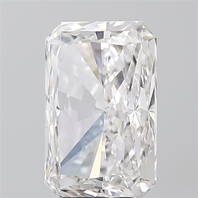 Diamante de forma radiante de 4,00 quilates