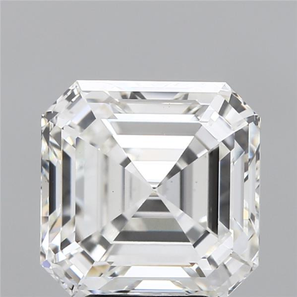 5.400 Carat Asscher Shape Diamond