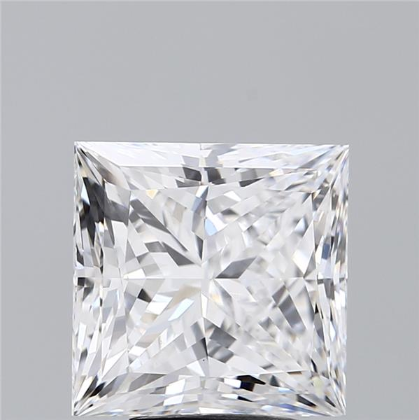 5.050 Carat Princess Shape Diamond