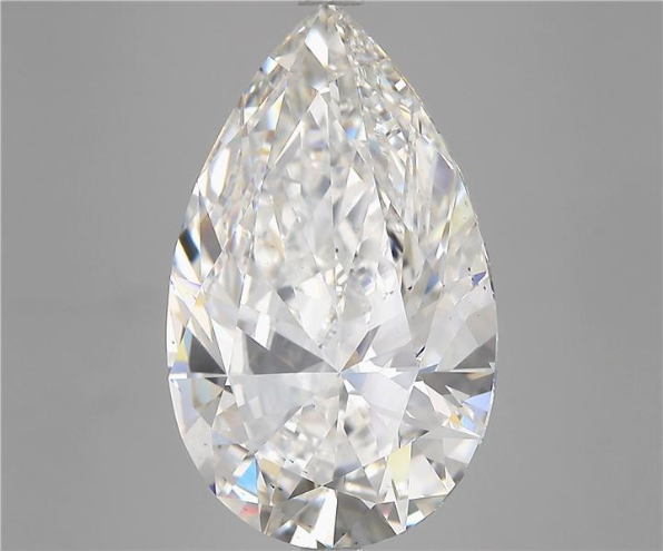 7.02 Carat Pear Shape Diamond