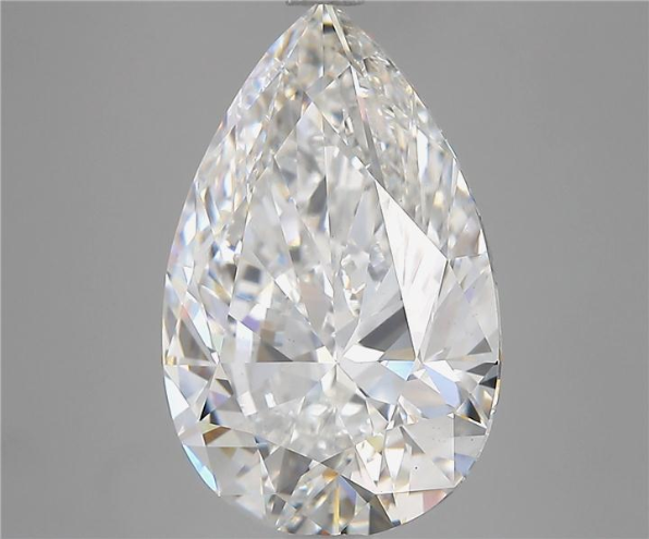 5.16 Carat Pear Shape Diamond