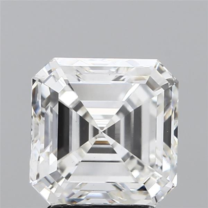 3.040 Carat Asscher Shape Diamond