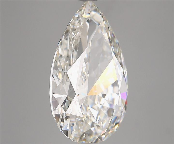 5.23 Carat Pear Shape Diamond