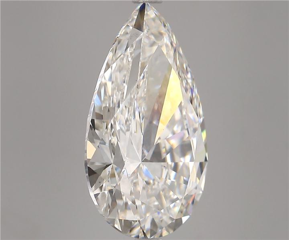 7.01 Carat Pear Shape Diamond