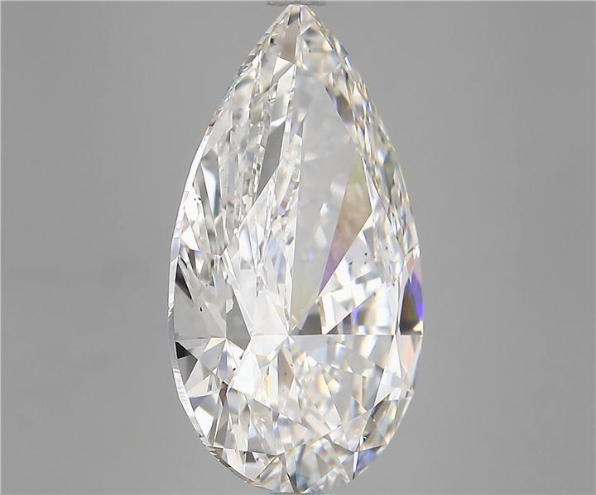 7.02 Carat Pear Shape Diamond