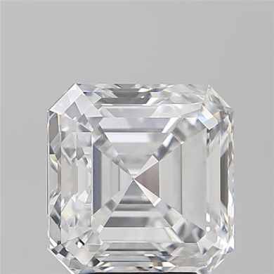 4.420 Carat Asscher Shape Diamond