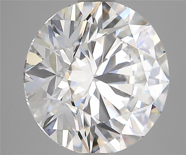 4.320 Carat Round Shape Diamond