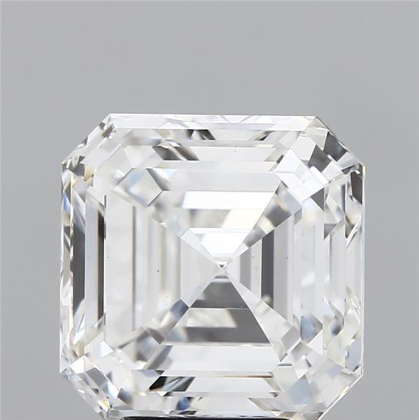 5.400 Carat Asscher Shape Diamond