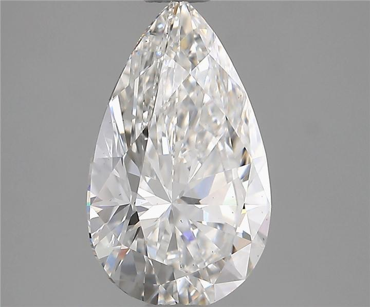 3.14 Carat Pear Shape Diamond