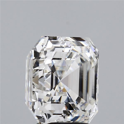 4.850 Carat Asscher Shape Diamond