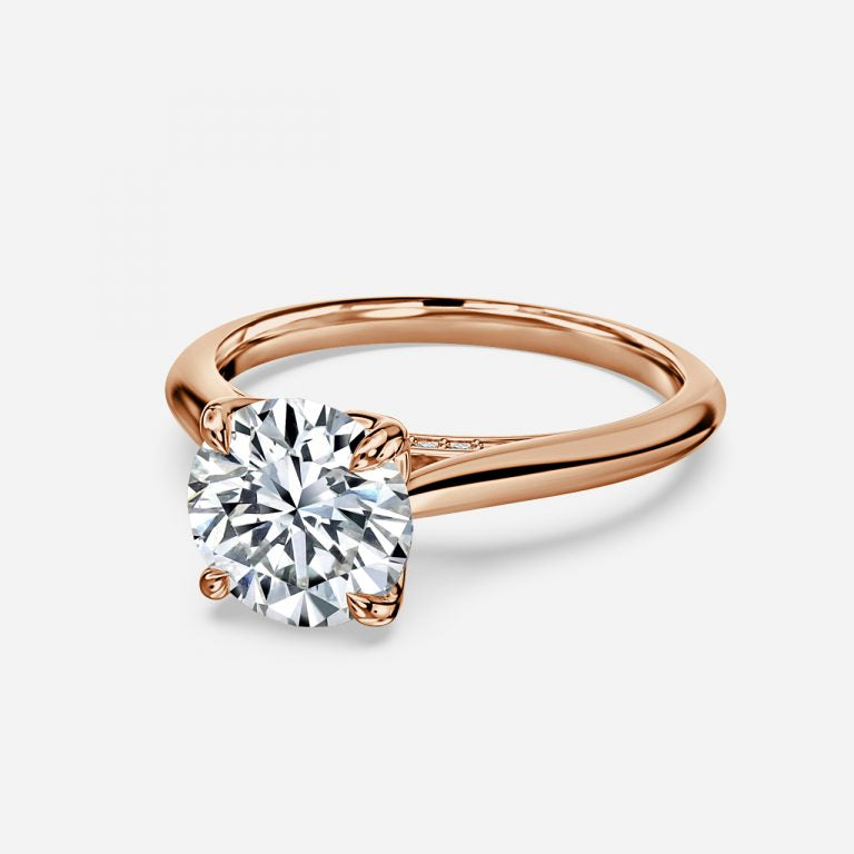 Round Cut Solitaire Engagement Ring