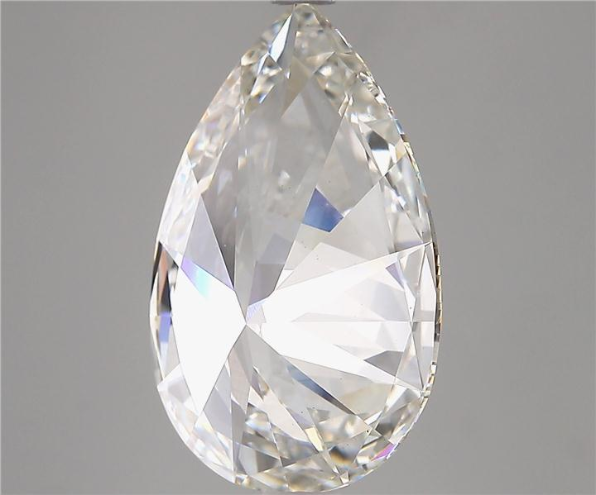 5.23 Carat Pear Shape Diamond