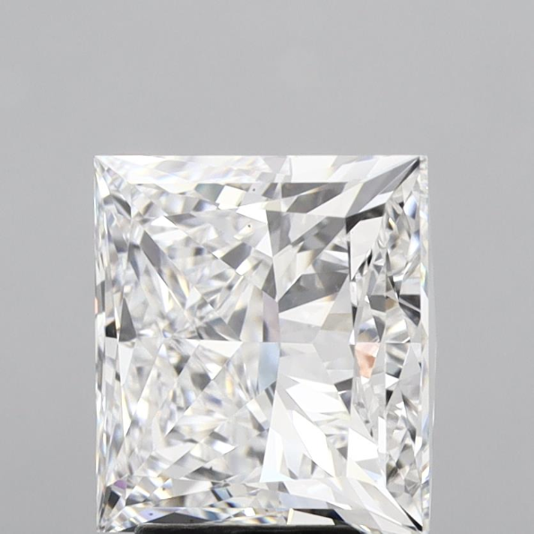 5.060 Carat Princess Shape Diamond