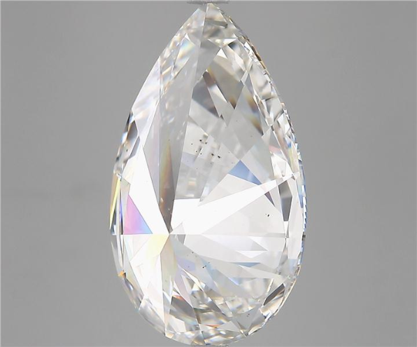 7.02 Carat Pear Shape Diamond