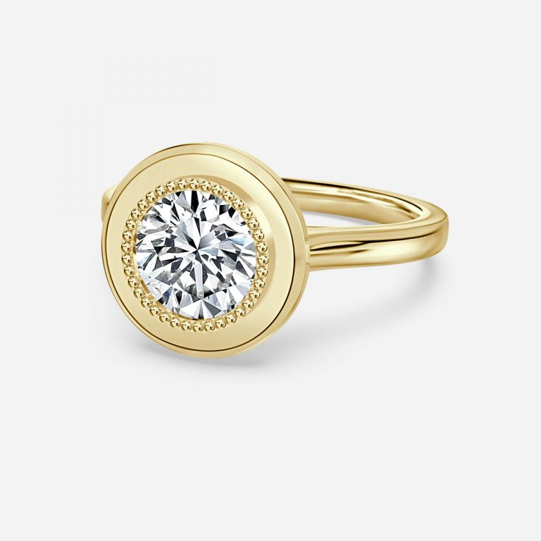 Round Solitaire Engagement Ring