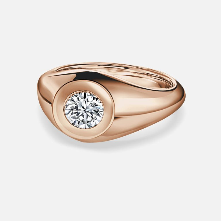 Charles-Round Men Engagement Ring