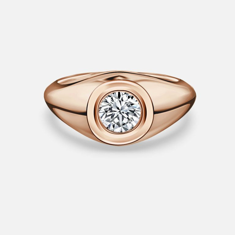 Charles-Round Men Engagement Ring