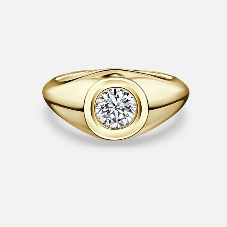 Charles-Round Men Engagement Ring