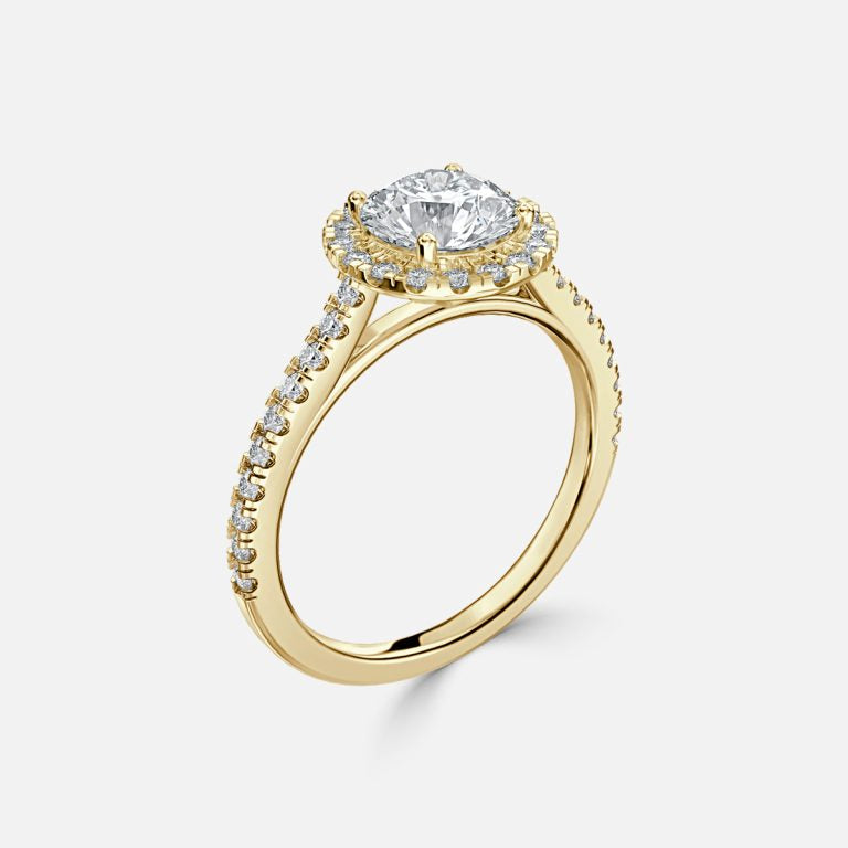 Premium Solitaire Diamond Engagement Ring For Women