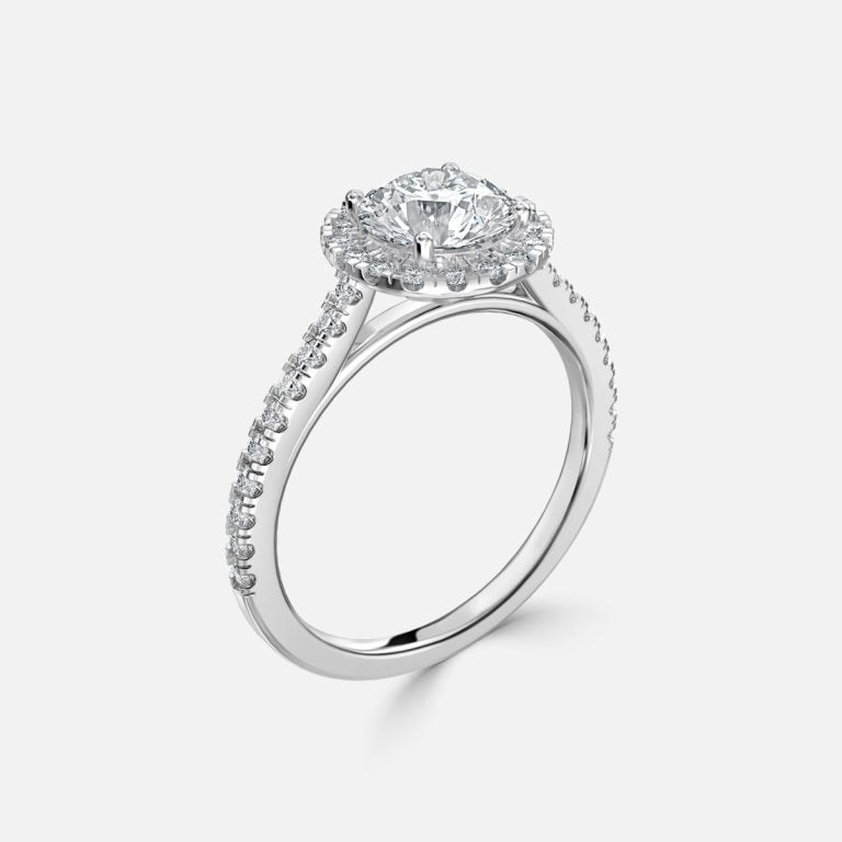 Premium Solitaire Diamond Engagement Ring For Women