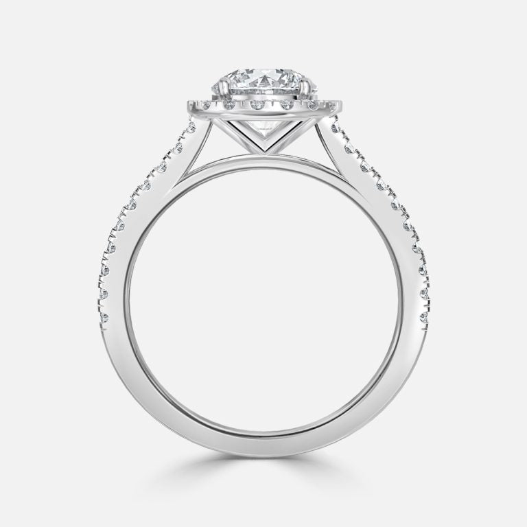 Premium Solitaire Diamond Engagement Ring For Women