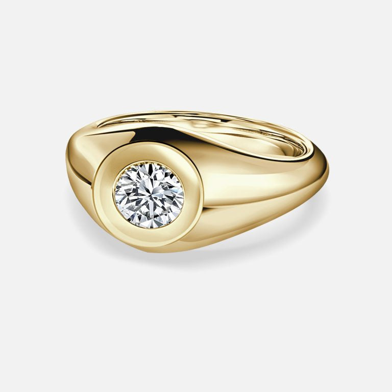 Charles-Round Men Engagement Ring