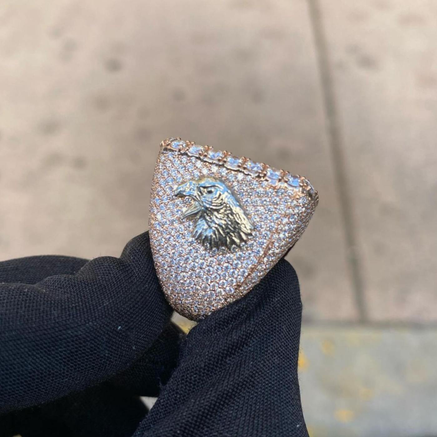 Men's Iced Out Championship Ring