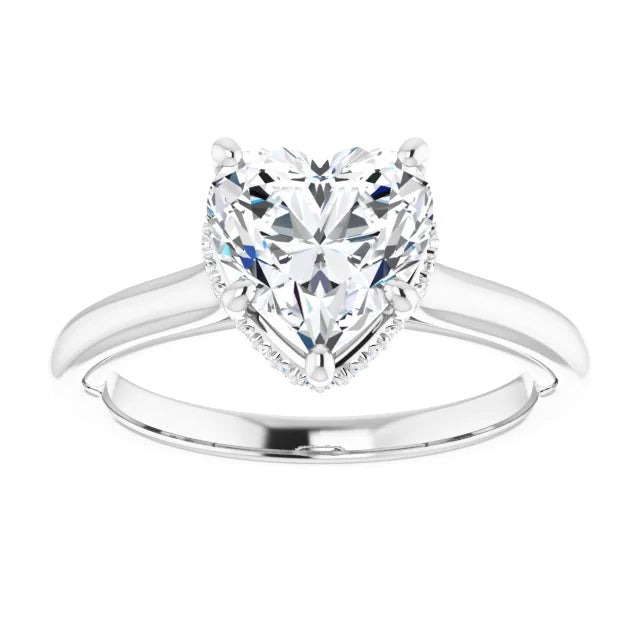 Sheridan Hidden Halo Engagement Ring