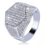 10k Gold Custom Diamond Anniversary Ring For Men